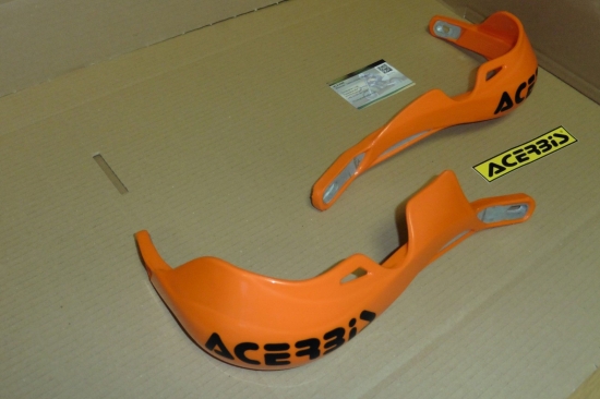 Ersatzschale Rally Pro Handprotektoren handguards passt an Ktm Lc4 orange-sw