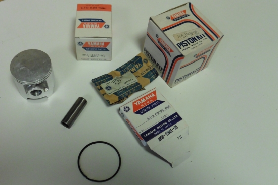 Kolben mit Kolbenringe + 0,75 3. berma piston passt an Yamaha Yz 125 2K6-11630