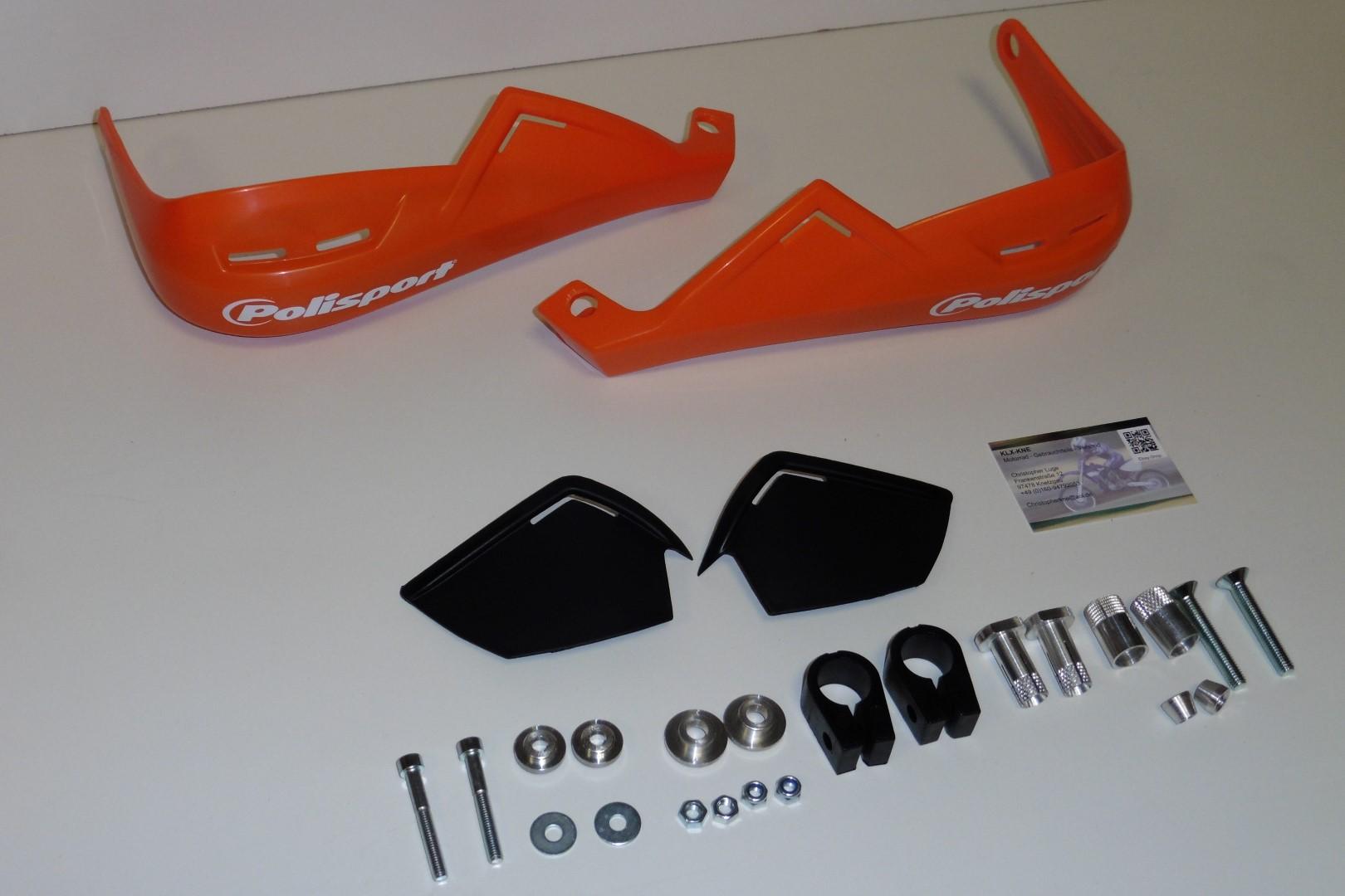 Handprotektoren Integral Evolution handguards passt an Ktm Lc2 Lc4 Exc Sx or-w