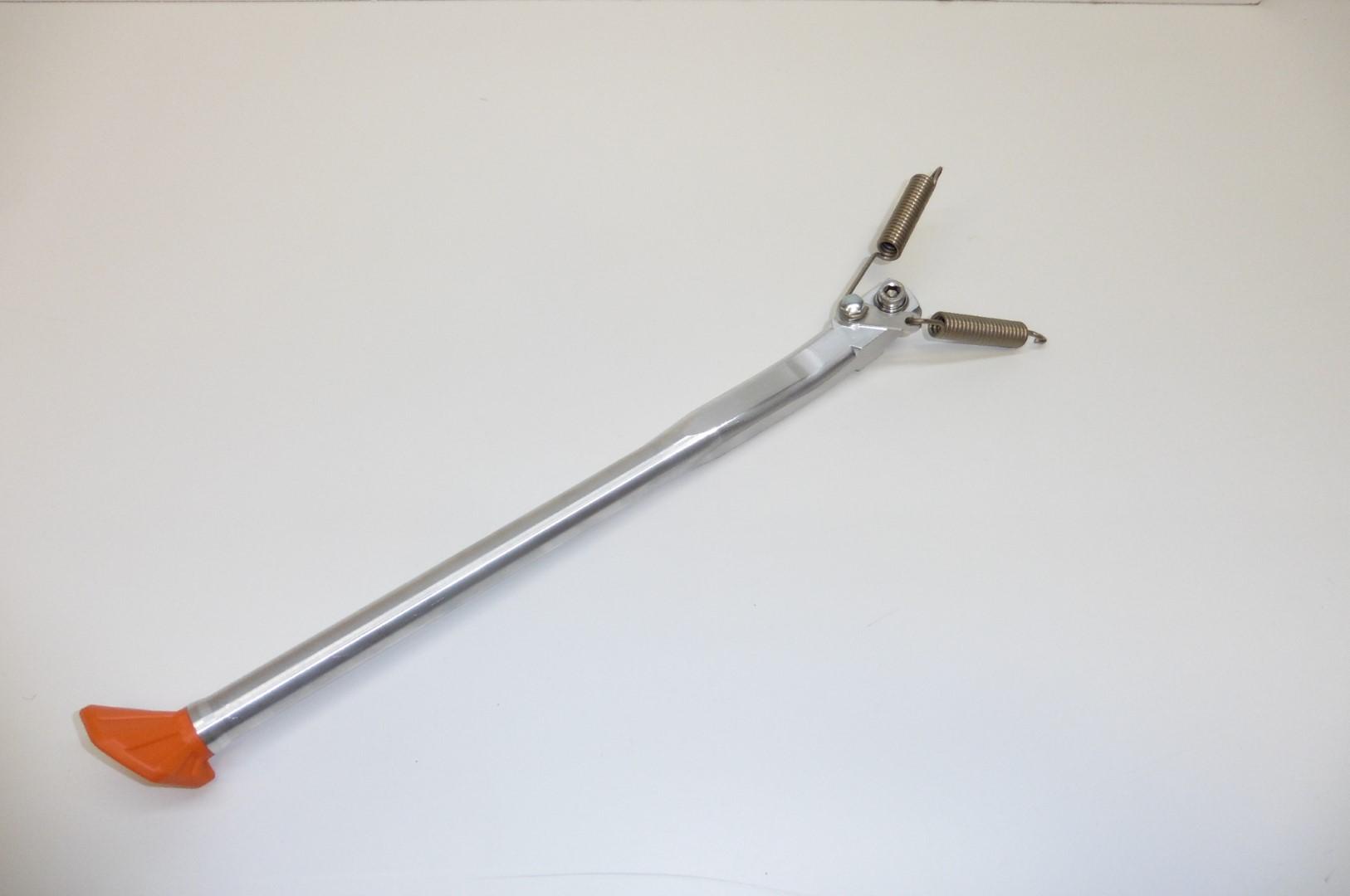 Seitenstnder mit Anbauteile side stand passt an Ktm Exc 250 300 400 98-07 silb