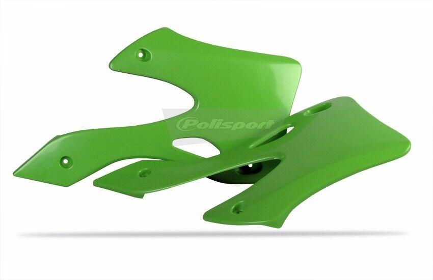 Tankverkleidung Tankspoiler radiator passt an Kawasaki Kx 125 250 99-02 grn