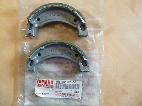 Bremsbacken ohne Federn brake shoes passt an Yamaha Yfm 80 Xt 225 Yfs 4BE-W2536