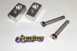 Lenkererhhung handlebar risers passt an Ktm Sx SX-F Exc-F 350 450 500 530 silb