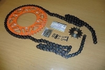 Kettensatz Kettenrad O-Ring-Kette 14-50 passt an Ktm Exc 125 200 250 98-16 or Kettensatz Kettenrad O-Ring-Kette 14-50 passt an Ktm Exc 125 200 250 98-16 or
