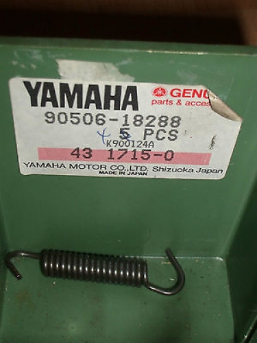 Feder Bremsanlage spring passt an Yamaha Yt 50 Yfm Pw 80 Dt Tw 200  90506-18288