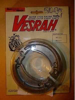 Bremsbelge Vesrah Vb-229 Bremsbacken Bremssteine passt an Yamaha Ytm Yt Dt Yz