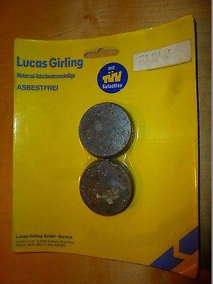 Bremsbelge Lucas Mcb-588 Lf Bremsbacken brake pads passt an Yamaha Yt 125