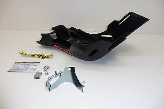 Motorschutzplatte Unterfahrschutz skid glide plate passt an Ktm Exc 125 16-19 sw