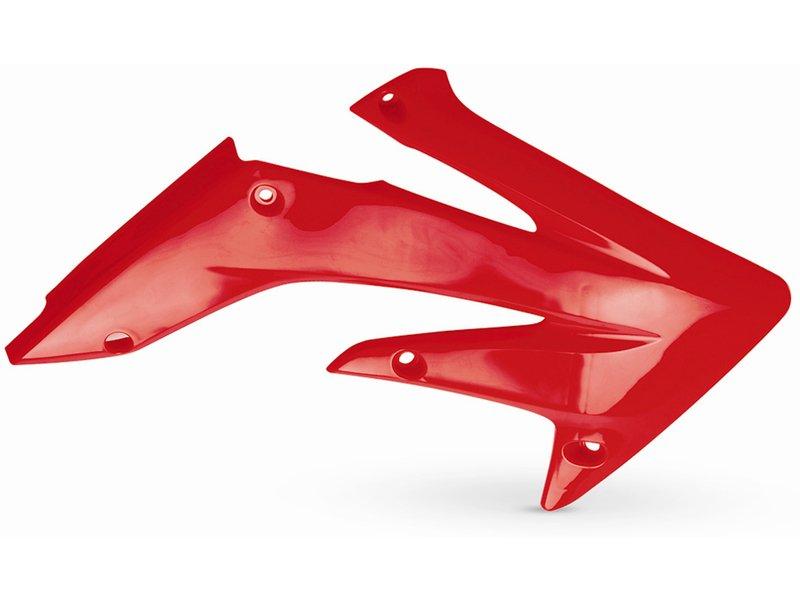Tankverkleidung Khlerschutz radiator scoops passt an Honda Crf Cr50f 04-09 rot