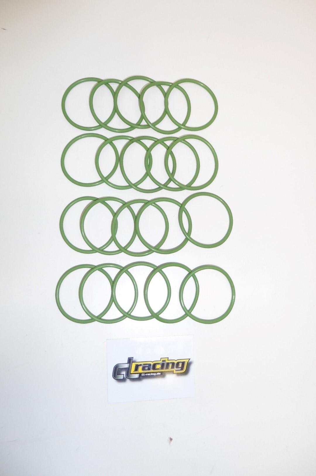 Krmmerdichtung 20x Auspuff exhaust gasket passt an Ktm Sx Exc Xc 125 00-20 grn