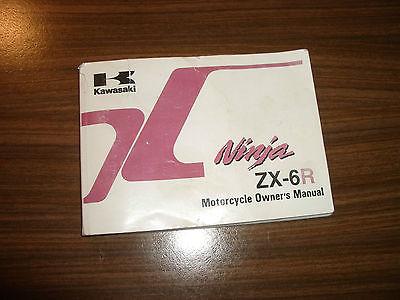 Bedienungsanleitung Handbuch owners manual passt an Kawasaki Zx6R Zx 6 R 