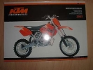 Bedienungsanleitung Handbuch Fahrerunterlagen book manual passt an Ktm Sx 65
