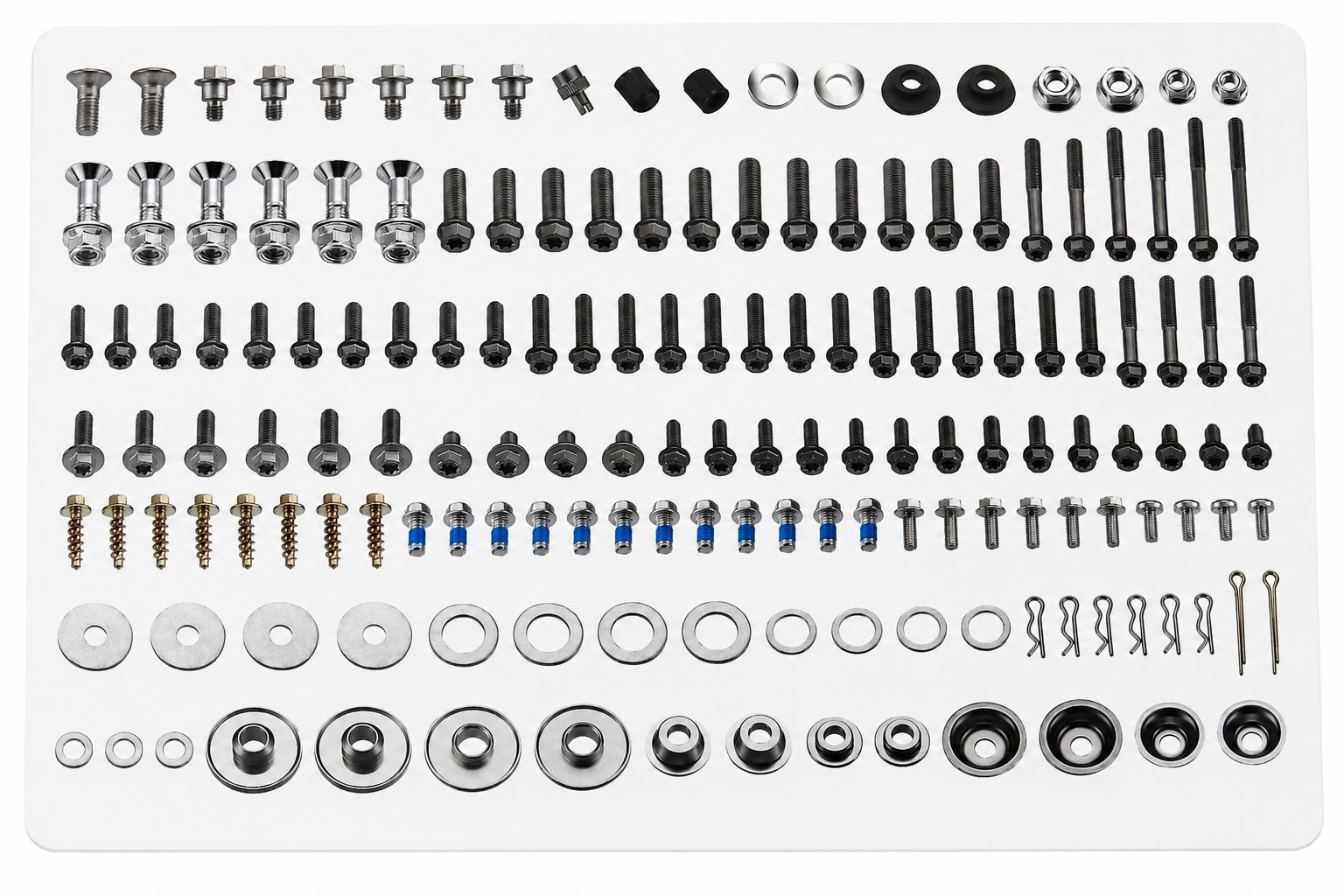 Schrauben Schraubensatz Schraubenkit 160-teilig passt an Ktm Lc4 400 620 640