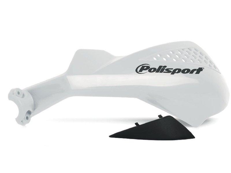 Handprotektoren Sharp Lite-Open Handschutz handguards Enduro Motorrad wei