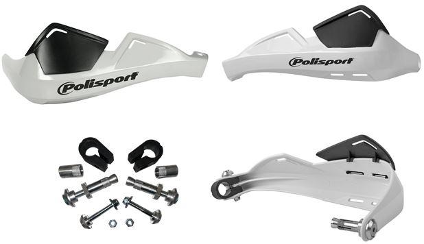 Handprotektoren Polisport Evolution Handschutz Protektoren handguards wei