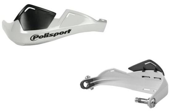 Handprotektoren Integral Evolution handguards passt an Kawasaki Klx wei