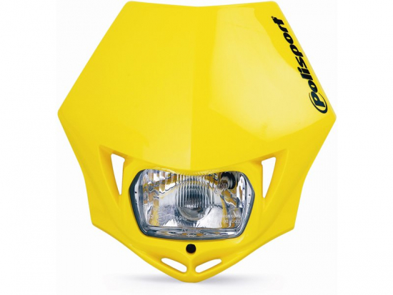 Lichtmaske Mmx Lampenmaske Verkleidung headlight passt an Suzuki Rm Rmz gelb