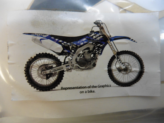 Dekorsatz Aufkleber Sticker Verkleidung Sitzbezug passt an Yamaha Yzf 450 10-12