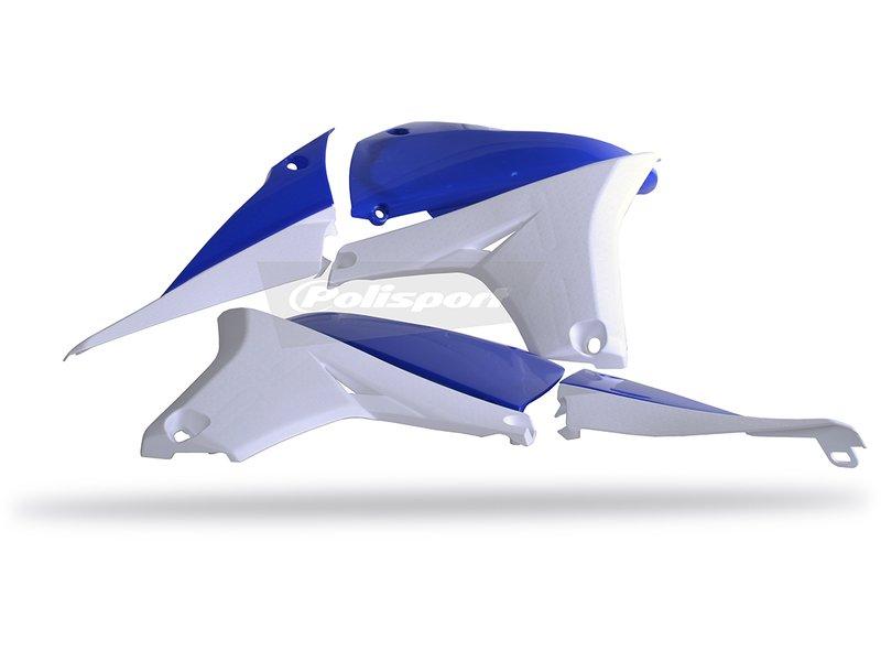 Tankverkleidung Tankspoiler radiator scoops passt an Yamaha Yzf Yz450f 10-13 bl-w