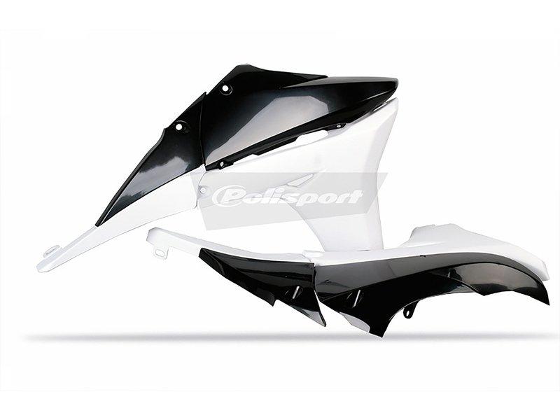 Tankverkleidung Tankspoiler radiator scoops passt an Yamaha Yzf Yz450f 10-13 sw-w