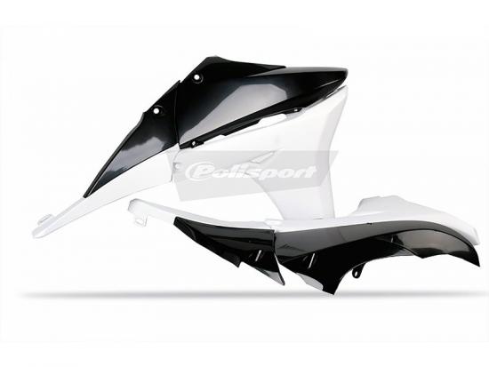 Tankverkleidung Tankspoiler radiator scoops passt an Yamaha Yzf Yz450f 10-13 sw-w