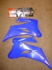 Tankverkleidung K�hlerspoiler radiator scoops passt an Yamaha Yz250f 6-09 blau