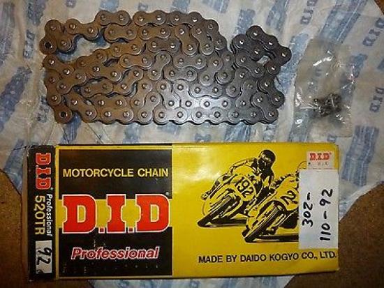 Did 520 Tr Kette Antriebskette 92 Glieder chain passt an Honda passt an Yamaha