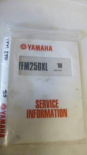 Handbuch Service-Information Elektroschaltplan passt an Yamaha Yfm 250 4XE3-SE1