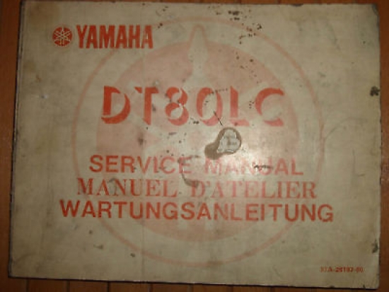 Handbuch Wartungsanleitung book passt an Yamaha Dt 80 Lc 1983