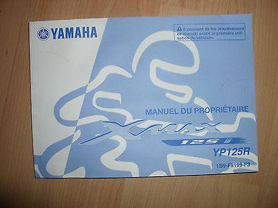 Bedienungsanleitung Handbuch owners handbook passt an Yamaha Yp 125 R