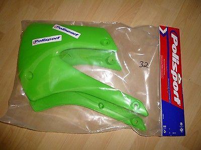 Tankverkleidung Khlerschutz Tankspoiler passt an Kawasaki Kx 125 250 03-08 grn