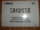 Wartungsanleitung Handbuch Motor book manual passt an Yamaha Sr 125 Se Wartungsanleitung Handbuch Motor book manual passt an Yamaha Sr 125 Se