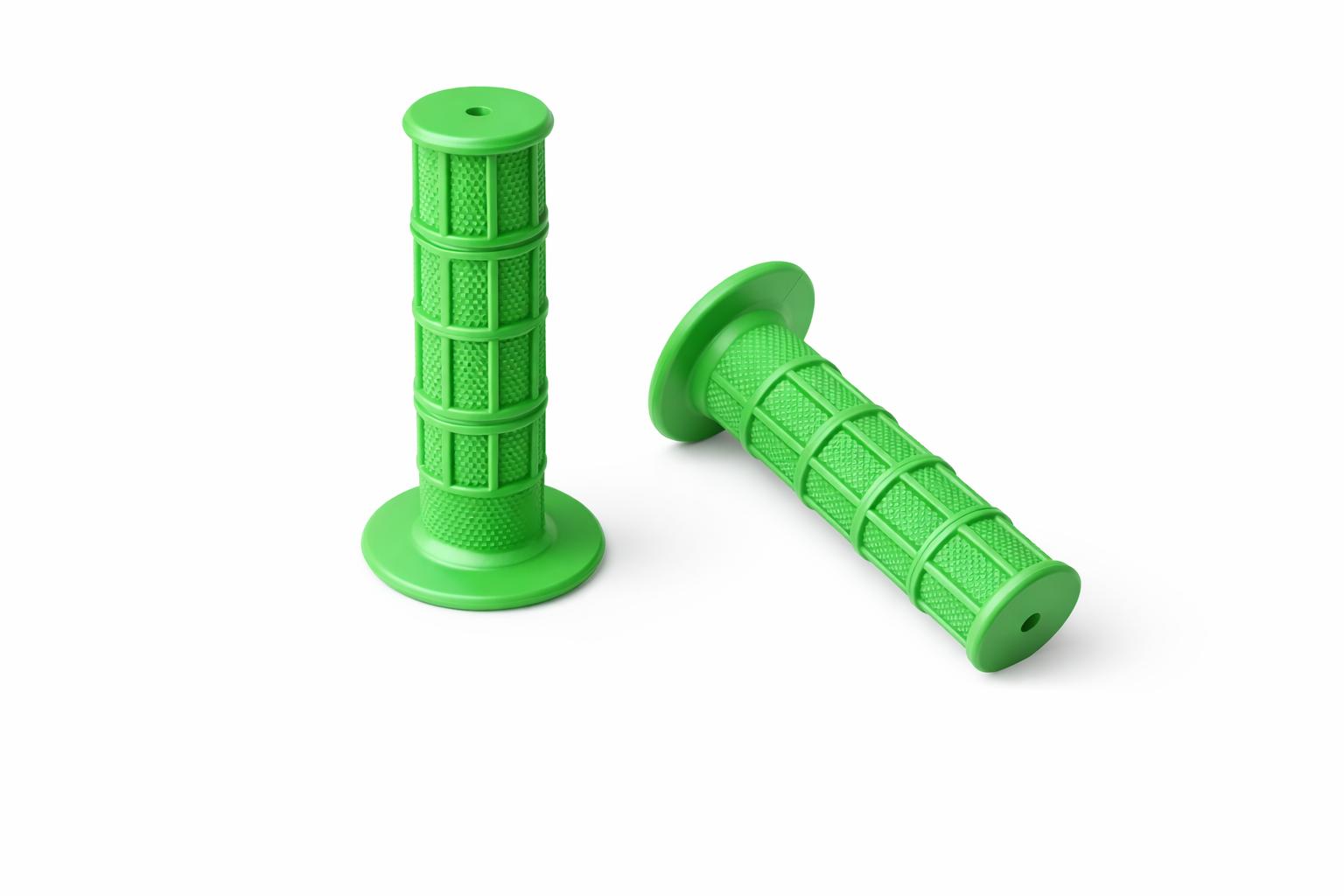 Griffgummis Lenkergriffe rubber grip passt an Kawasaki Klx Klr Kxf Kmx Mx gr�n