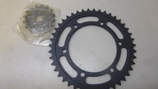 Kettenrad 43 Zhne Ritzel 16 Zhne sprocket passt an Yamaha Fz 750 85-86