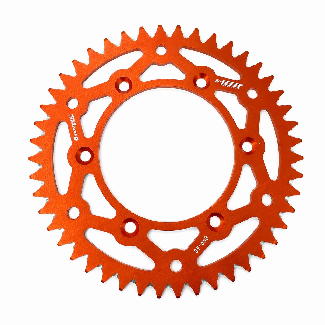 Kettenrad 52 Z�hne sprocket passt an Ktm Exc 125 93-16 200 250 300 Lc4 Sx or