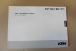 Ersatzteilkatalog Ersatzteil Handbuch manual book passt an Ktm Exc-F 250 2007 1