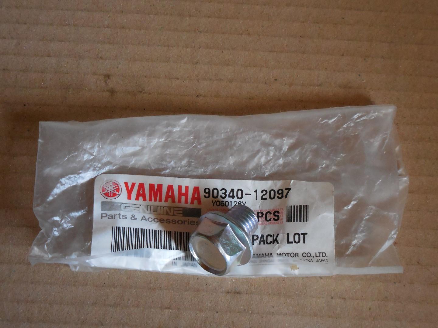 Schraube lpumpe screw plug straight oil pump passt an Yamaha Yfm 80 90340-12097