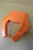 Lichtmaske Lampenmaske headlight passt an Ktm Exc 125 300 450 530 08-13 orange