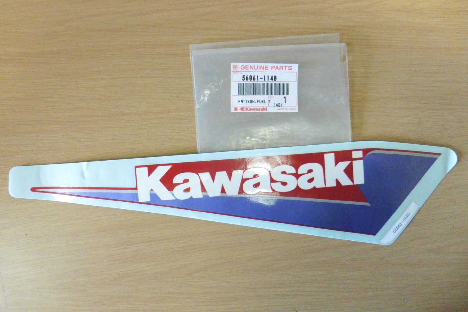 Aufkleber Dekor Sticker graphic emblem passt an Kawasaki Ex 500 56061-1140