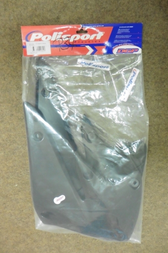 Tankverkleidung Khlerschutz radiator scoops passt an Kawasaki Kxf 250 04-05 sw 1