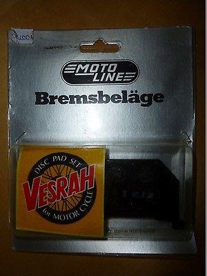 Bremsbelge Vesrah Vd-322 Bremssteine brake pads passt an Suzuki Cs Csx