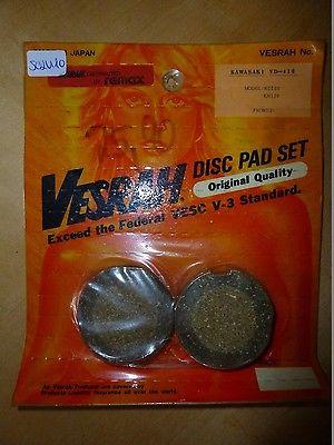 Bremsbelge Vesrah Vd-410 Bremssteine brake pads passt an Kawasaki Kz Kh 125