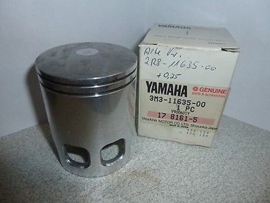 Kolben ohne Kolbenringe + 0, 25 1. m piston passt an Yamaha Rd 250 3M3-11635