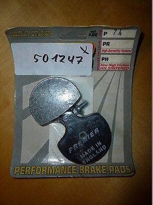 Bremsbelge Premier P-74 Bremsbacken Bremssteine brake pads