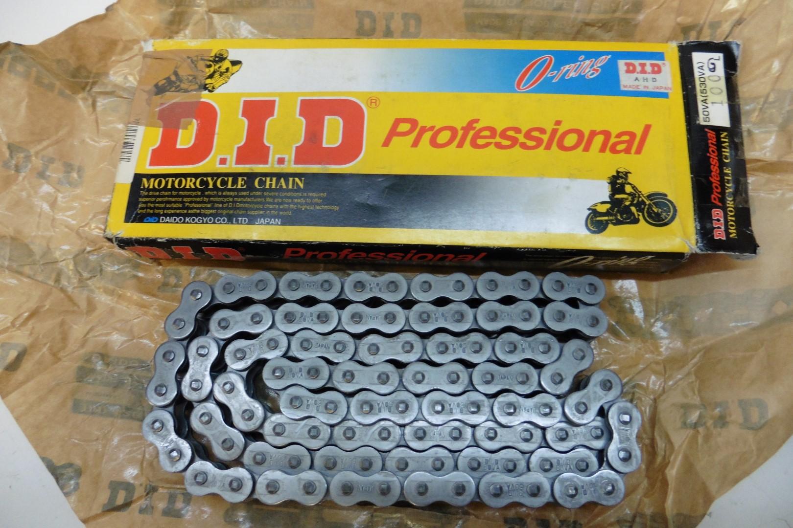 Did 530 VA O-Ring Kette Antriebskette 100 Glieder chain Motorrad Sumo