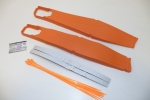 Schwingenschutz Schwingenprotektor swingarm passt an Ktm Exc 250 300 12-17 or Schwingenschutz Schwingenprotektor swingarm passt an Ktm Exc 250 300 12-17 or