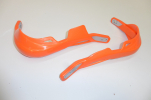 Handprotektoren Handschtzer Aluminium integral handguards Supermoto Mx orange