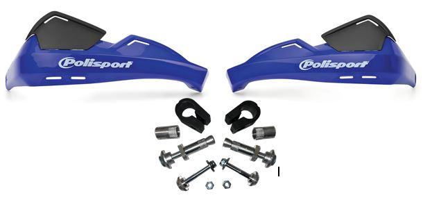 Polisport Evolution Handprotektoren Handschutz Protektoren handguards blau
