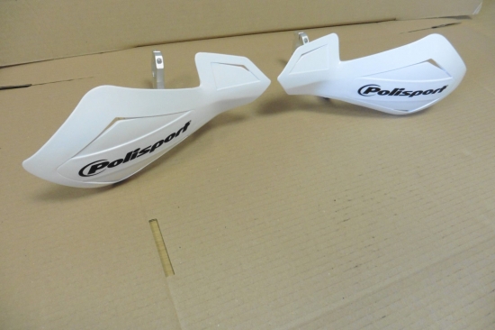 Handprotektoren Free Flow Lite Handschutz Handschtzer handguards wei