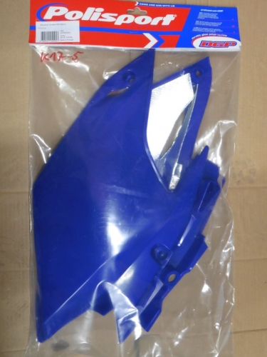 Seitenverkleidung Heckverkleidung side panel passt an Yamaha Wrf 450 12-15 blau
